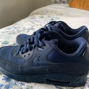 Blue Air Max sneakers